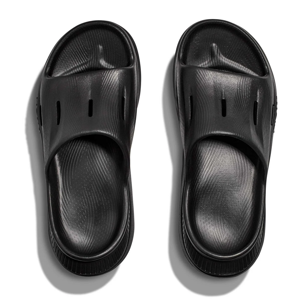 Hoka One One Men's Ora Recovery Slide 3 Black - Image 4