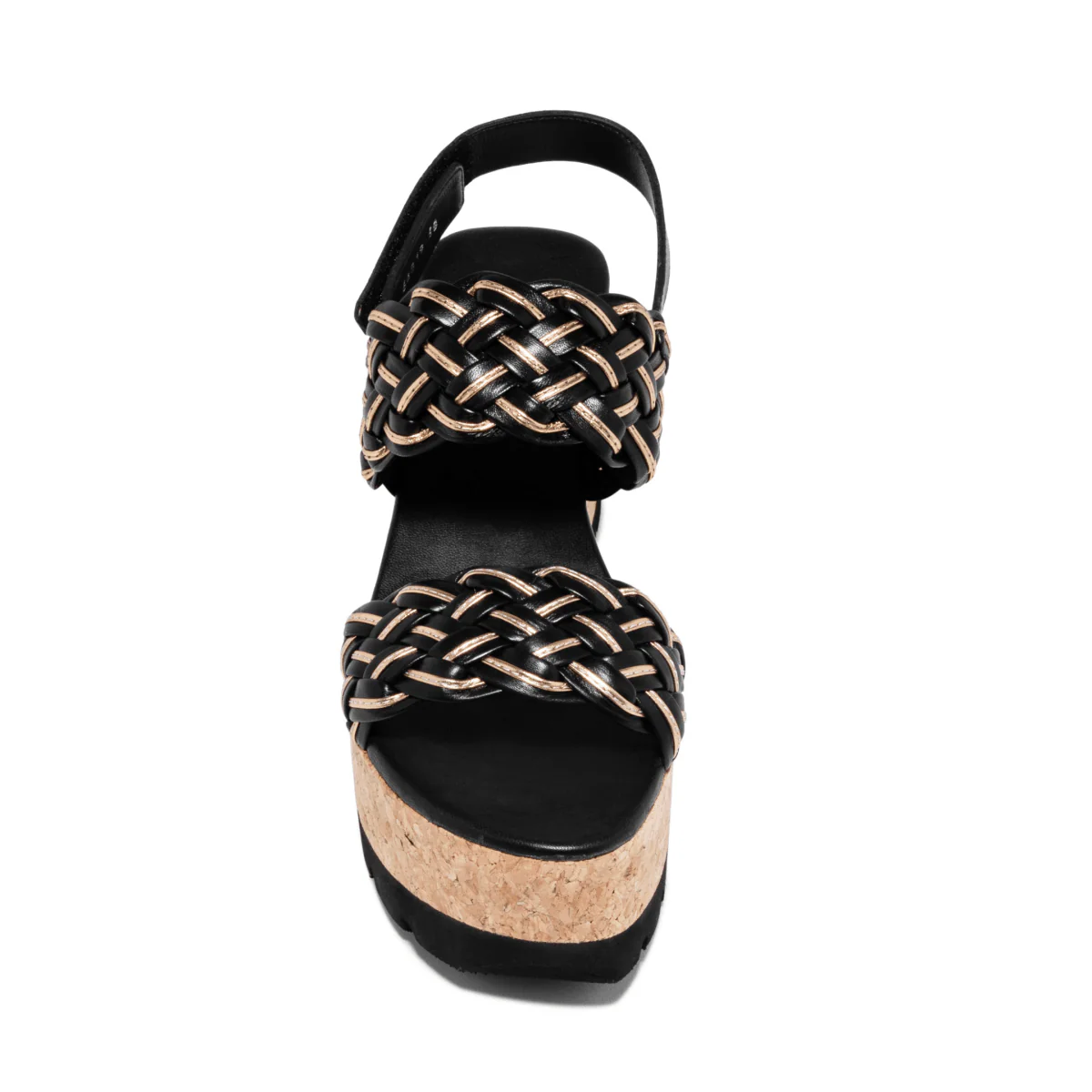 Homers Women's Venice Trenza Chunky Black/Beige - Image 4