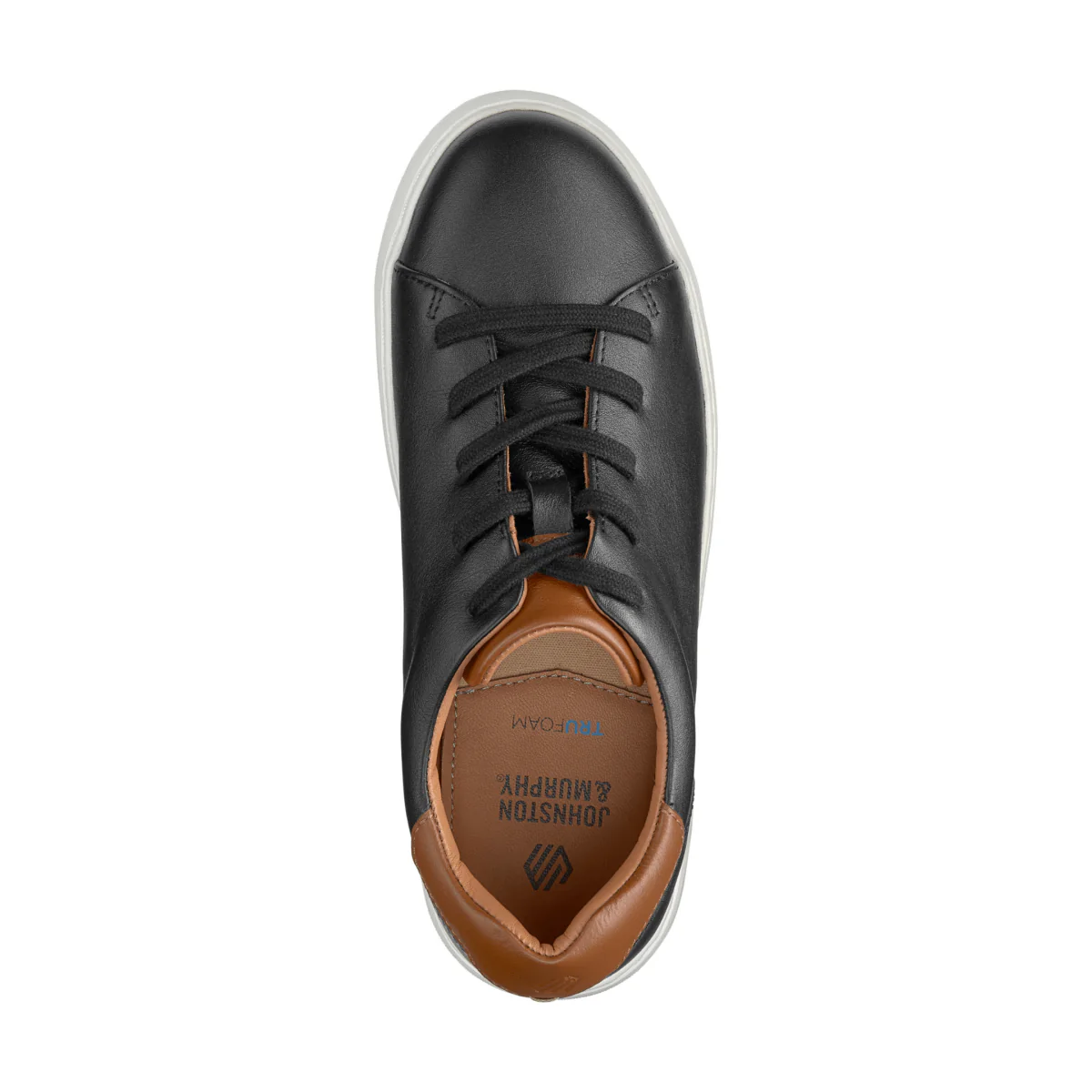 Johnston & Murphy Boys Anders Lace-to-Toe Black/Tan Leather - Image 5