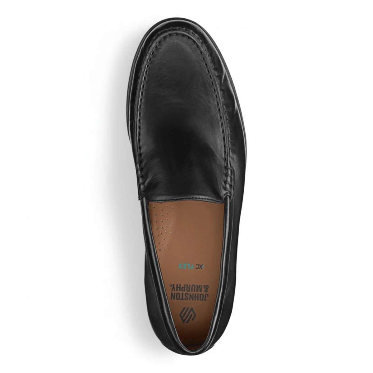 Johnston & Murphy Men's Harrison Venetian Black Glove Leather - Image 3