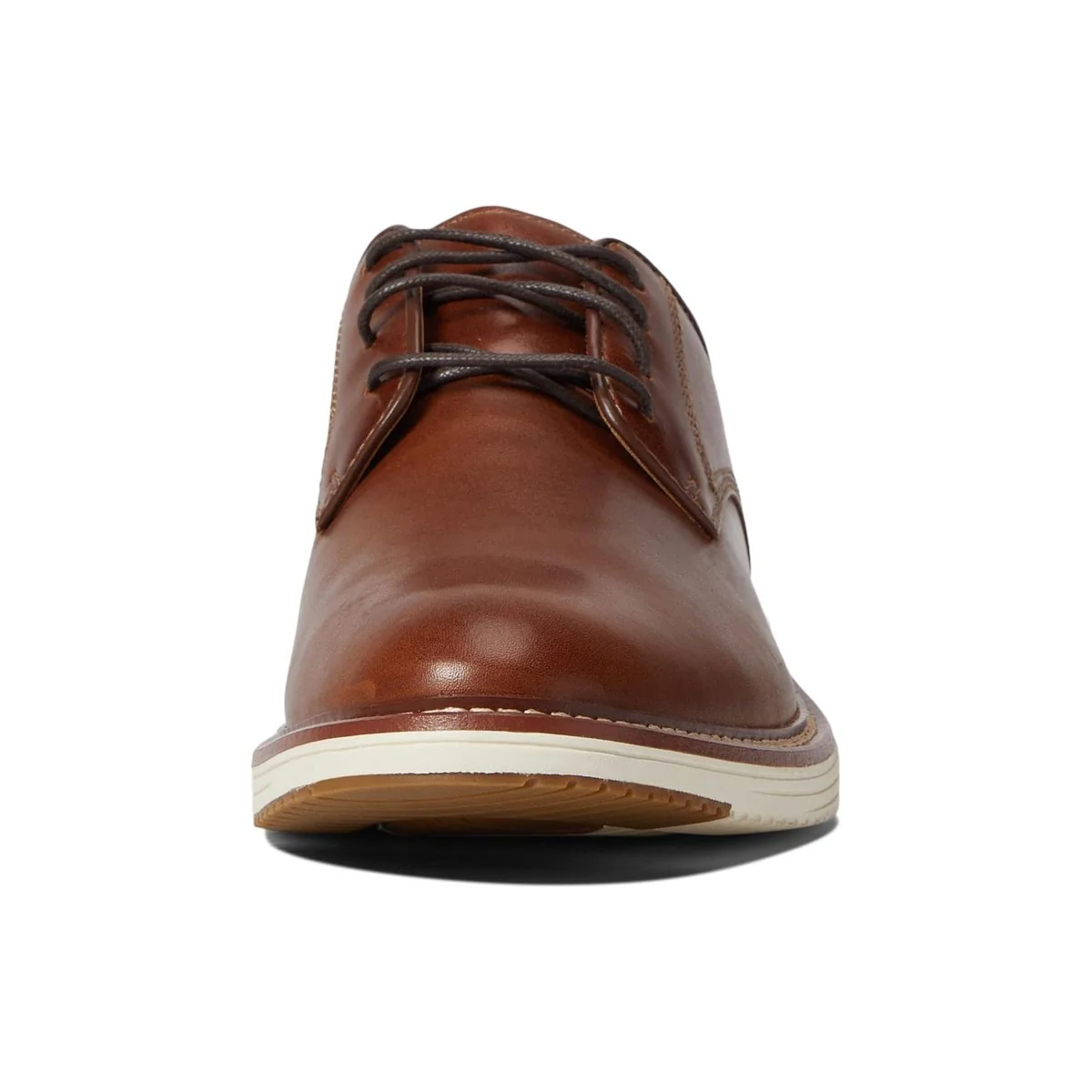 Johnston & Murphy Men's Upton Plain Toe Tan Full Grain - Image 4