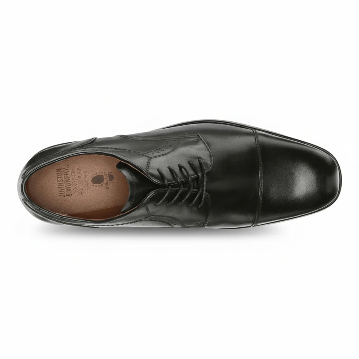 Johnston & Murphy Men's XC4 Branning Cap Toe Black Waterproof - Image 6