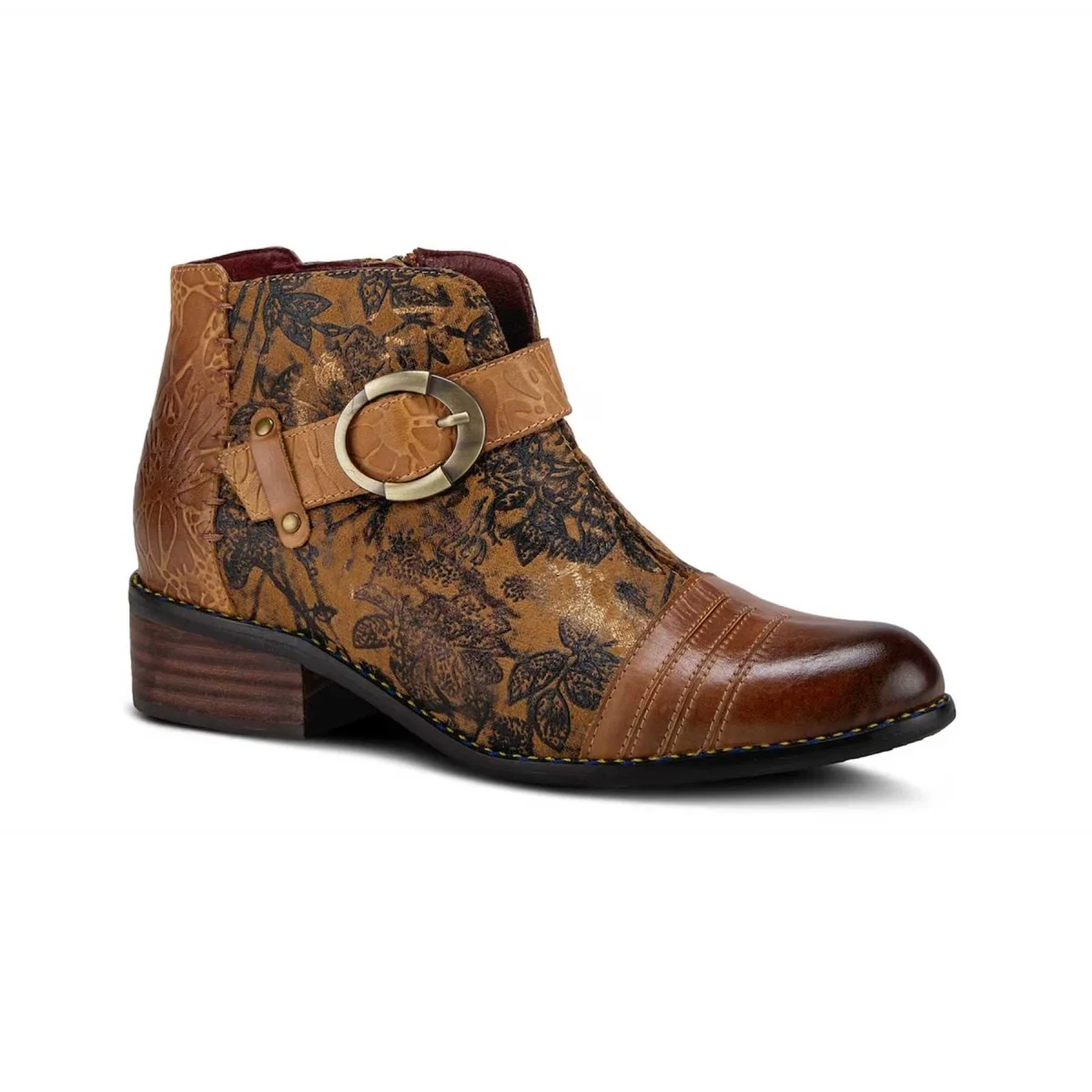 L'Artiste By Spring Step Women's Georgiana Camel Multi - Image 2