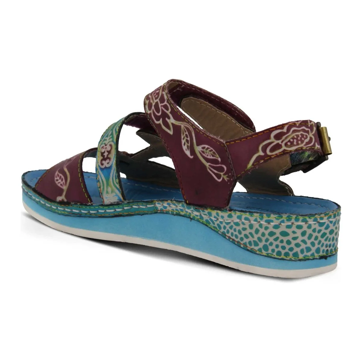 L'Artiste By Spring Step Women's Sumacah Aqua Multi - Image 3