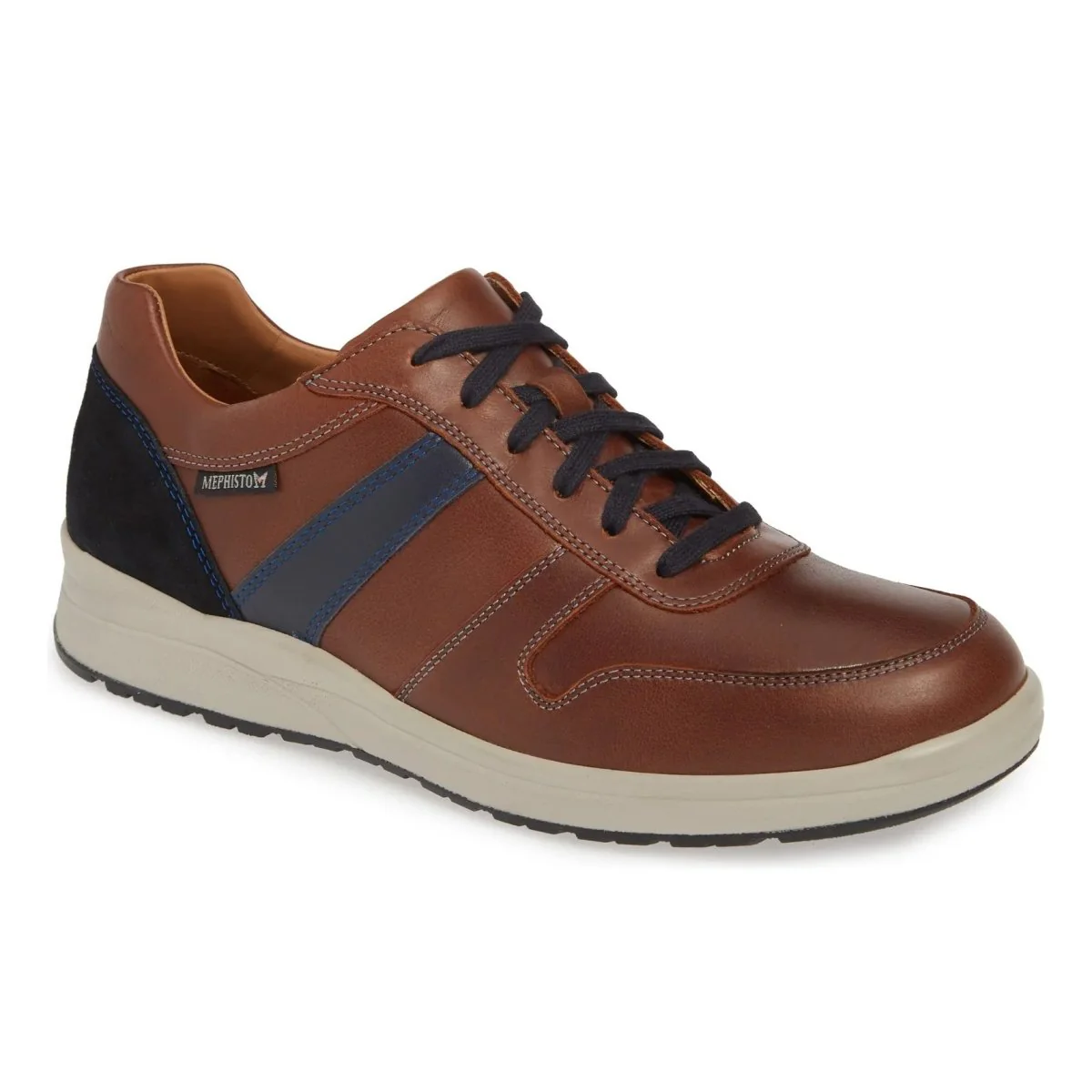 Mephisto Men's Vito Tan/Navy Nubuck - Image 2