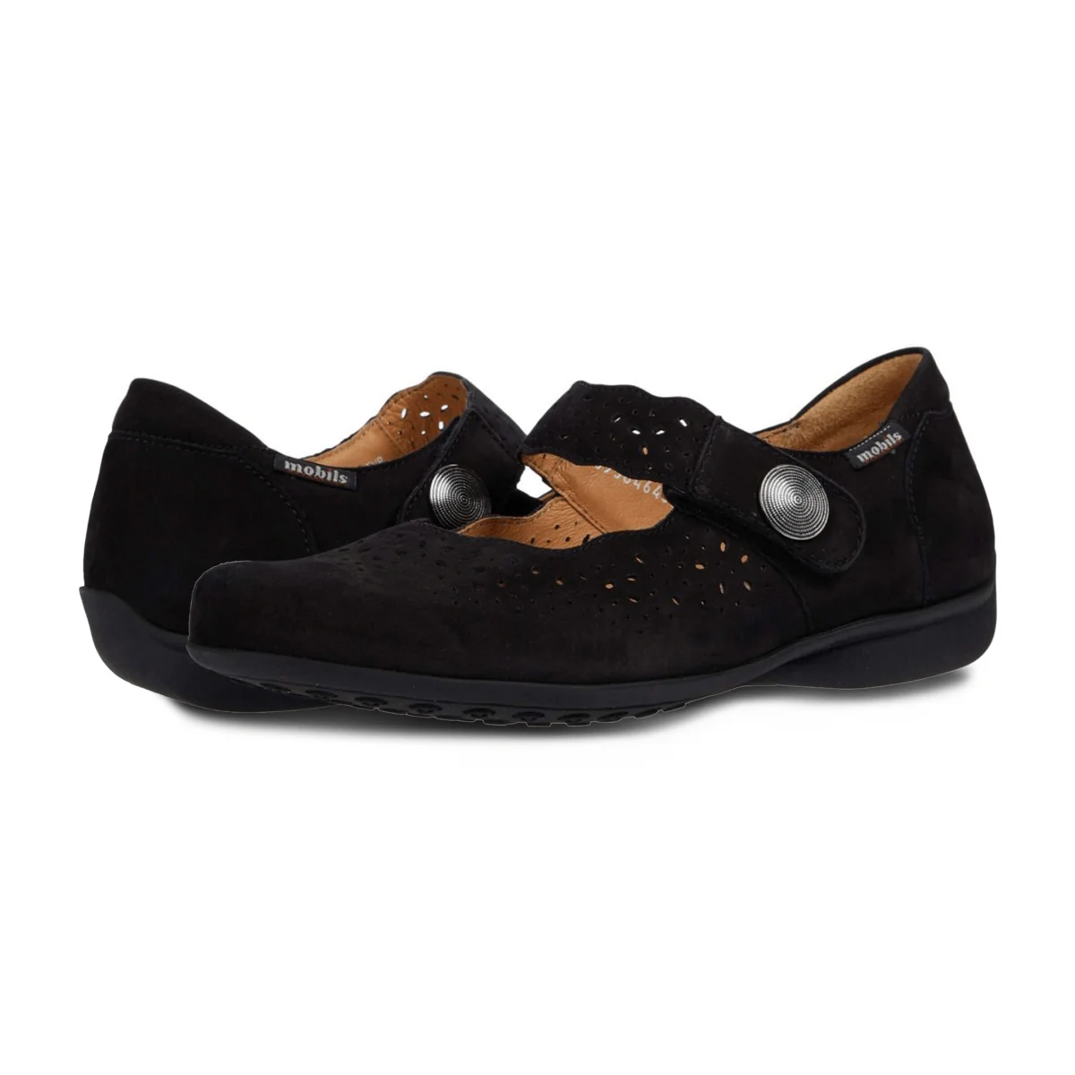 Mephisto Mobils Women's Fabienne Black Nubuck - Image 2