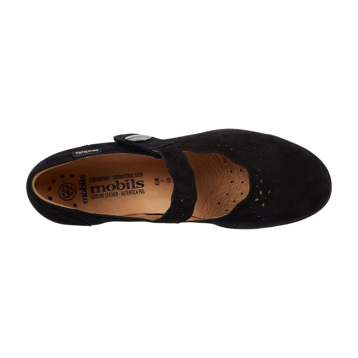 Mephisto Mobils Women's Fabienne Black Nubuck - Image 5