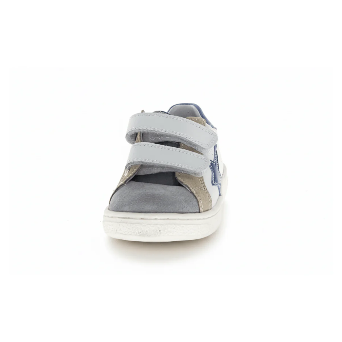 Naturino Boys (Sizes 27-31) Pinn VL White/Grey/Beige/Navy - Image 4