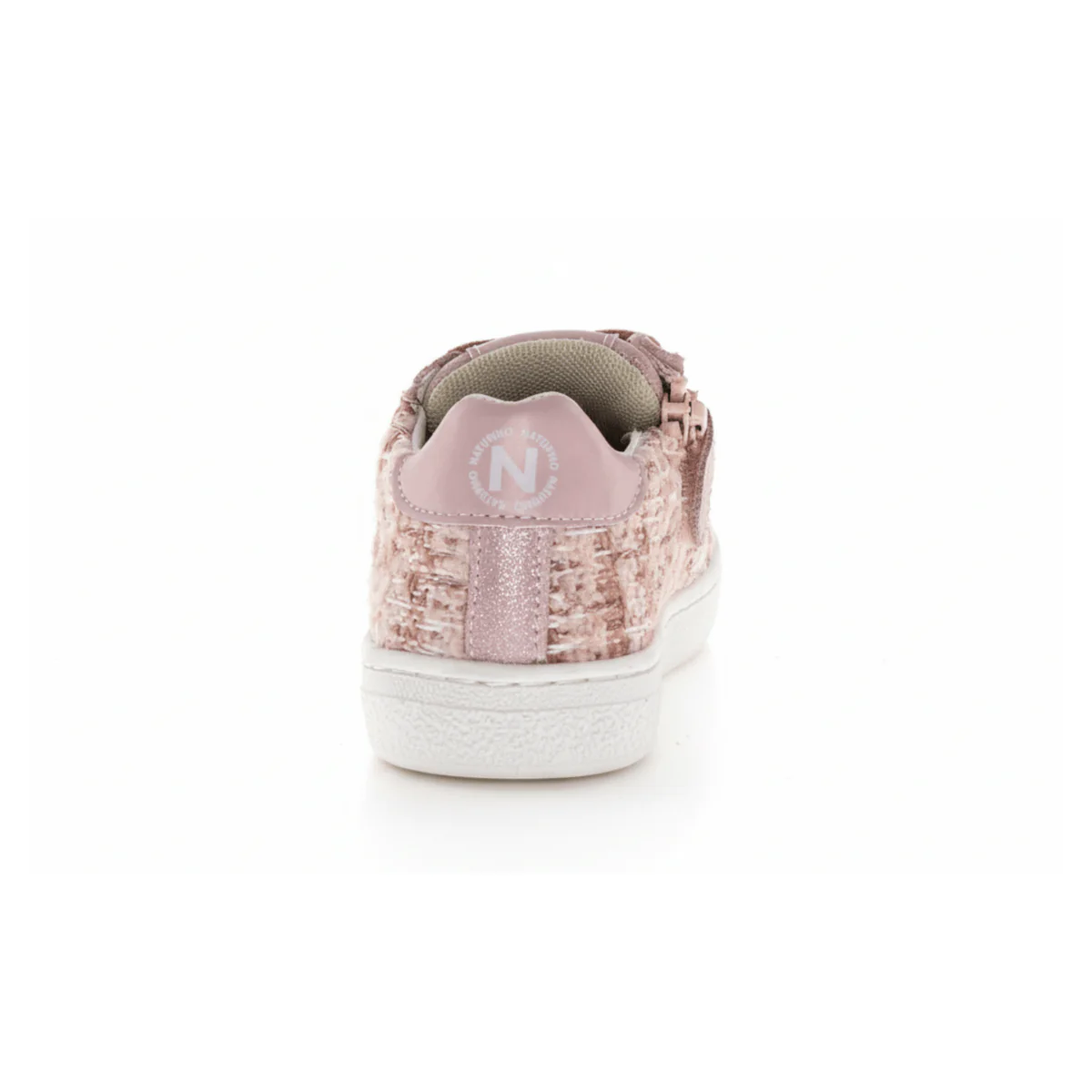 Naturino Girls (Sizes 27-32) Pinn Zip Pink Tweed - Image 5