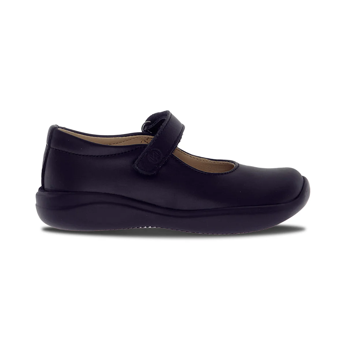 Naturino Girls (Sizes 33-35) Catania Black Calf Leather