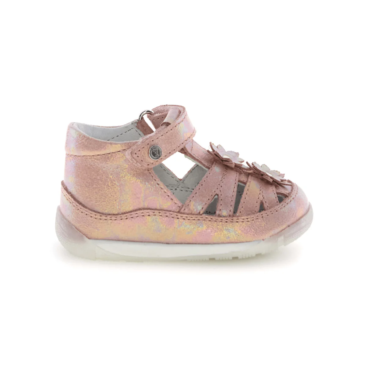 Naturino Toddlers (Sizes 19-23) Fersie Iridescent Pink Flower Fisherman