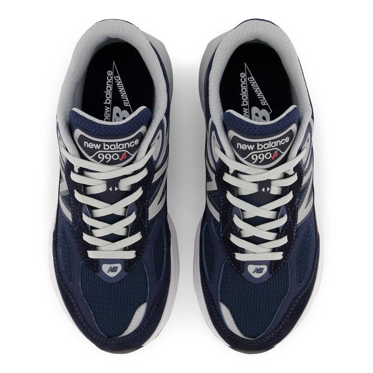 New Balance Kids (Grade School) GC990NV6 Navy/White - Image 3