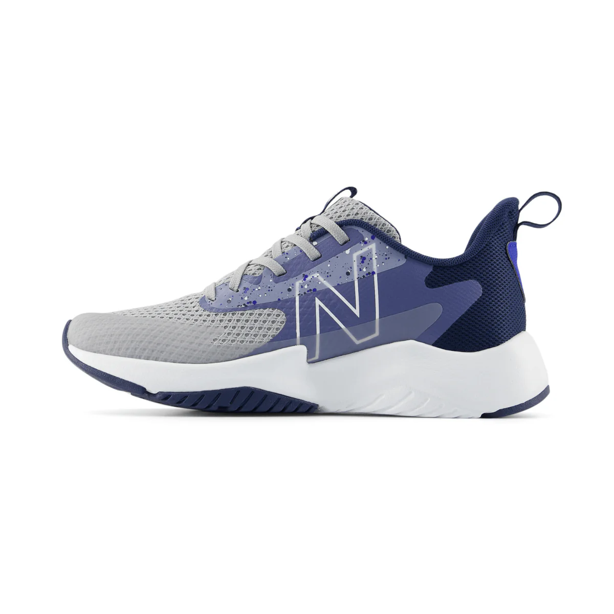 New Balance Kids (Grade School) Rave Run v2 GKRAVA2 Raincloud/Dream State/NB Navy - Image 3