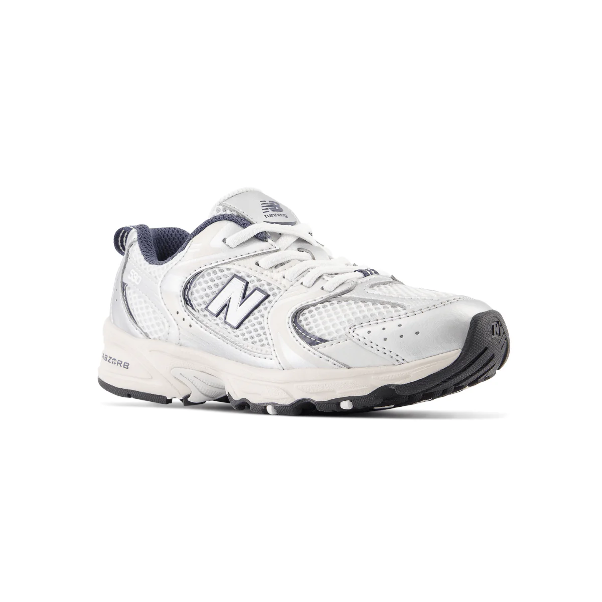 New Balance Kids (Preschool) PZ530KA Summer Fog/Nimbus Cloud/Navy/White - Image 2