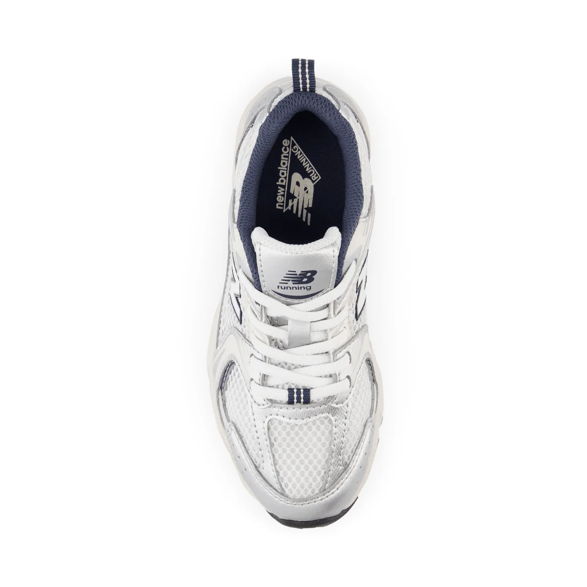 New Balance Kids (Preschool) PZ530KA Summer Fog/Nimbus Cloud/Navy/White - Image 4