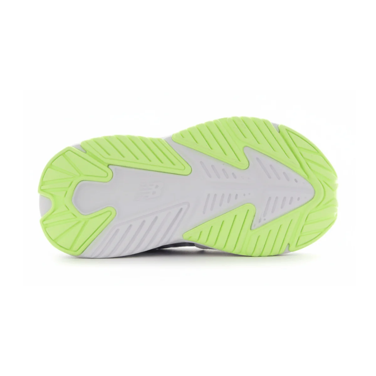 New Balance Kids (Preschool) Rave Run v2 Bungee Lace with Hook-and-Loop Top Strap Royal/Lime - Image 5