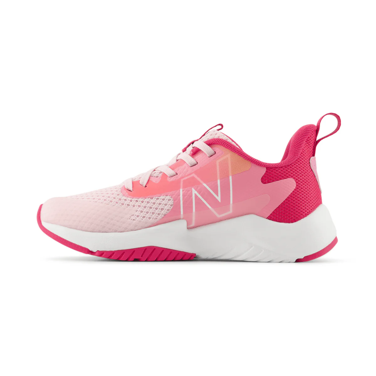 New Balance Kids (Preschool) Rave Run v2 PKRAVD2 Rose Sugar/Carnival Pink/Signal Pink - Image 3