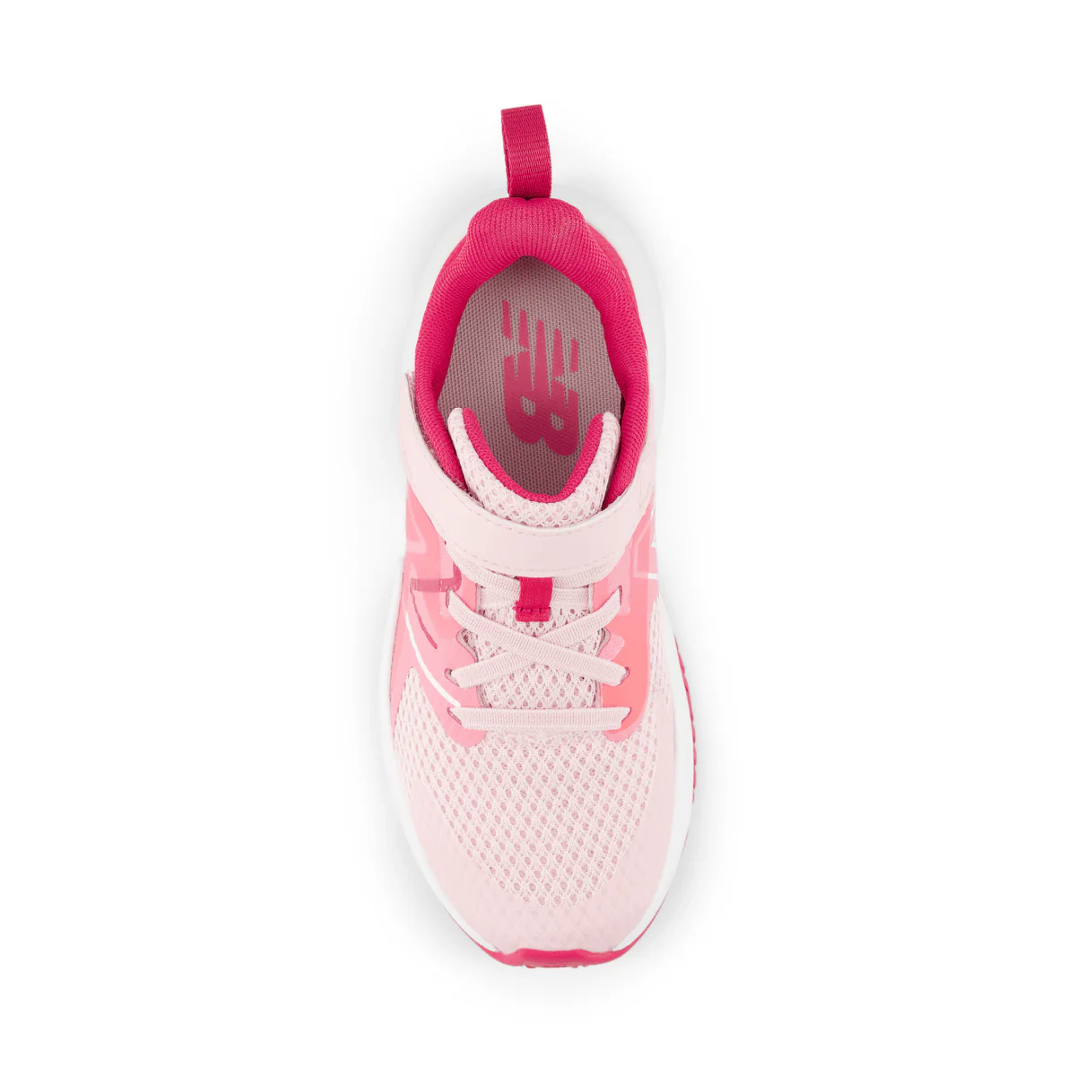 New Balance Kids (Preschool) Rave Run v2 Velcro YTRAVD2 Rose Sugar/Carnival Pink/Signal Pink - Image 4