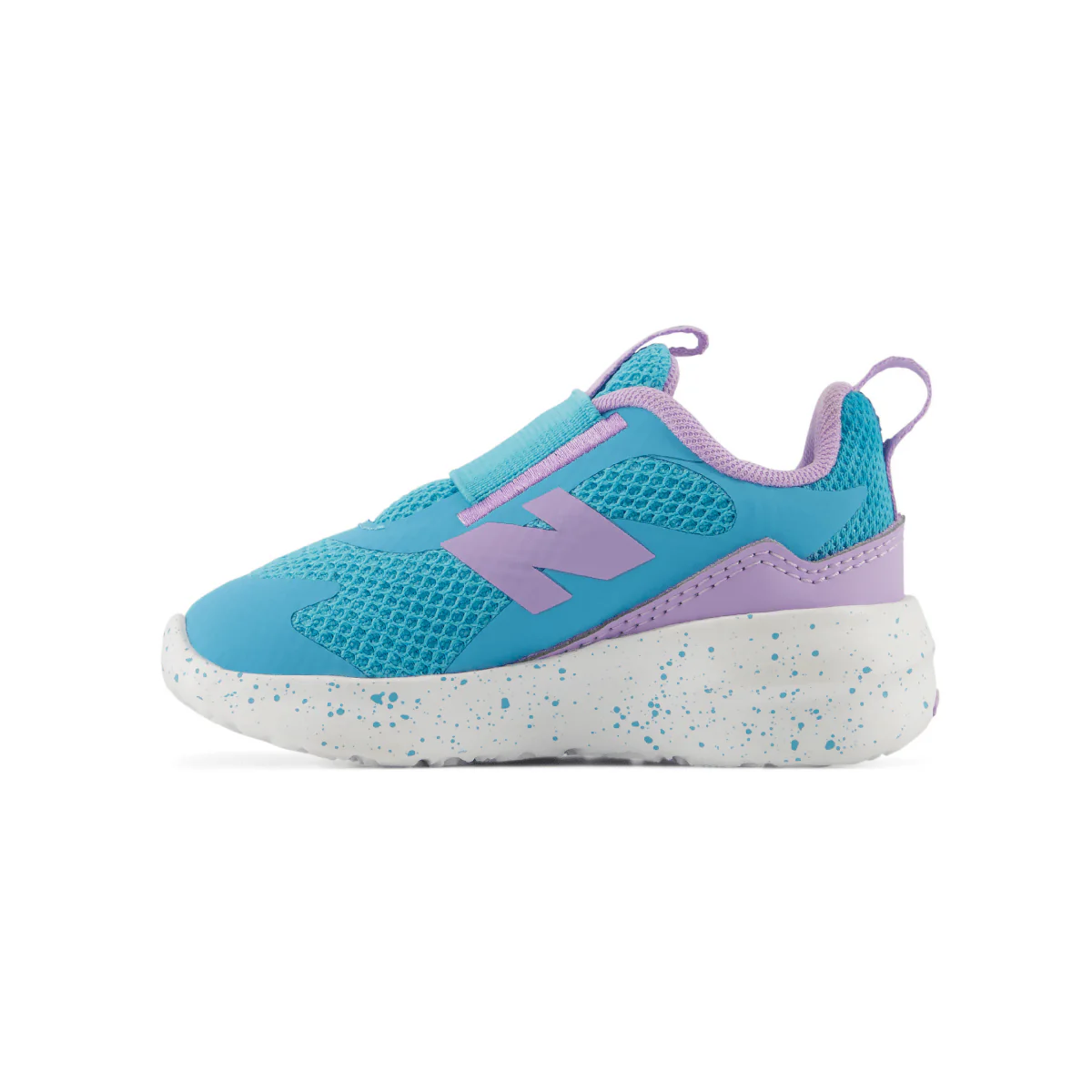 New Balance Toddlers 468 Slip On I46897H Blue Glaze/Lilac Glo - Image 3