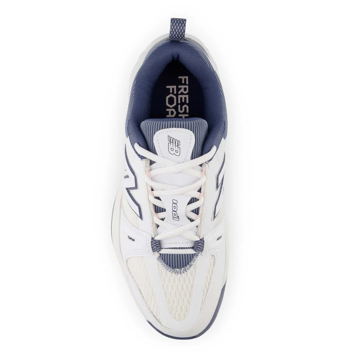 New Balance Women's Fresh Foam X WC1007WT White/Sea Salt/Blue - Image 4