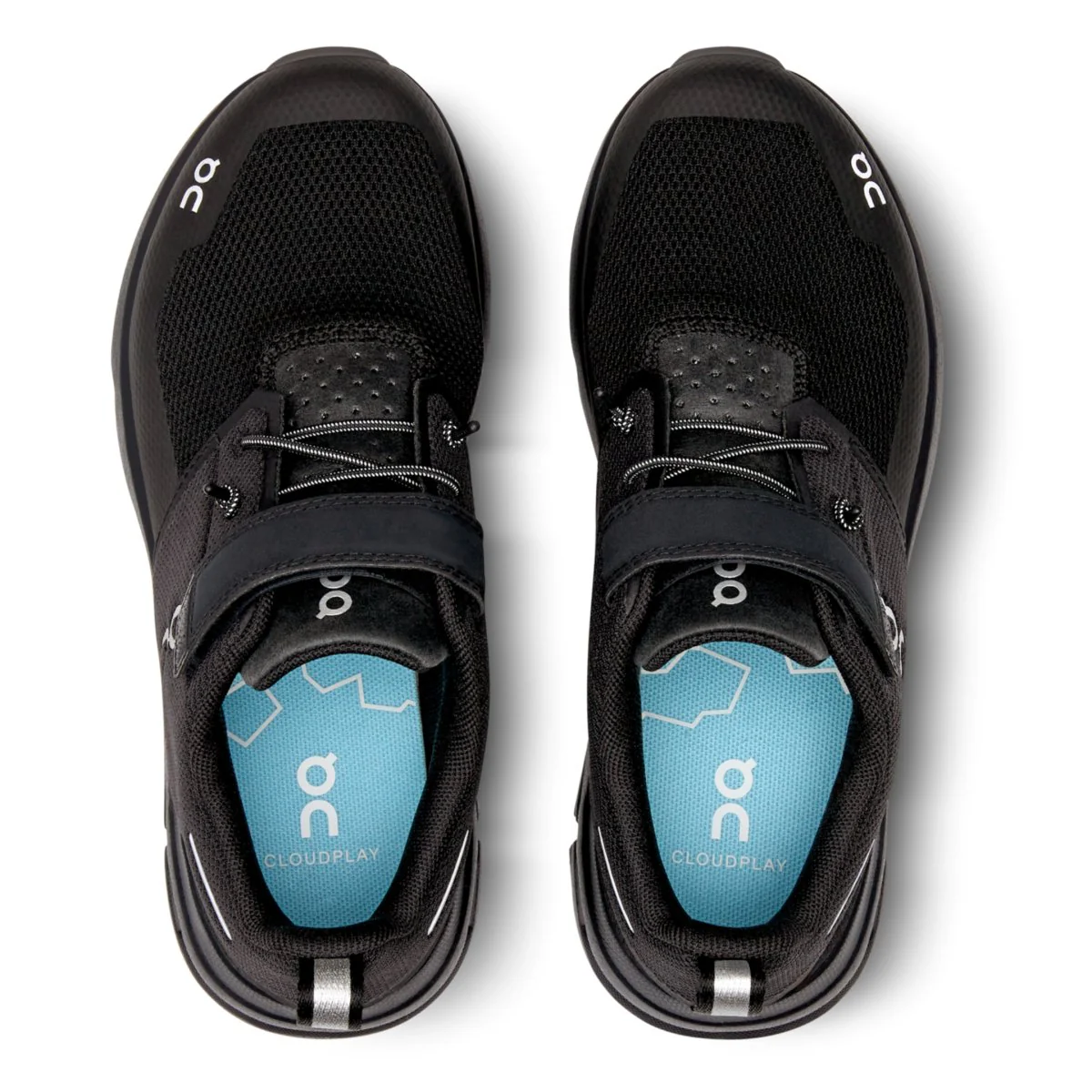 On Running Kids (Preschool) Cloud Play All Black - Image 5