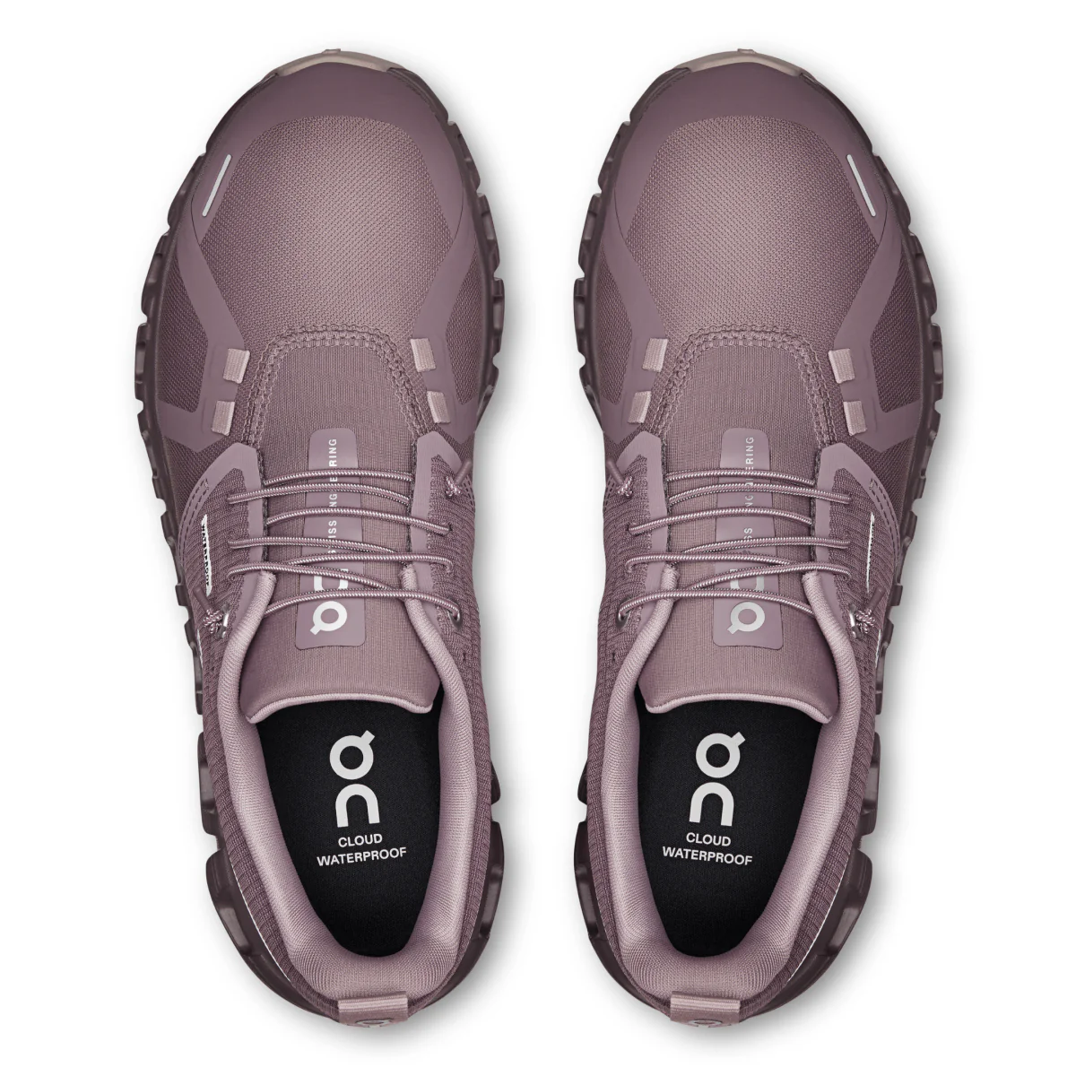 On Running Women's Cloud 6 Waterproof Gobi/Grey - Image 5