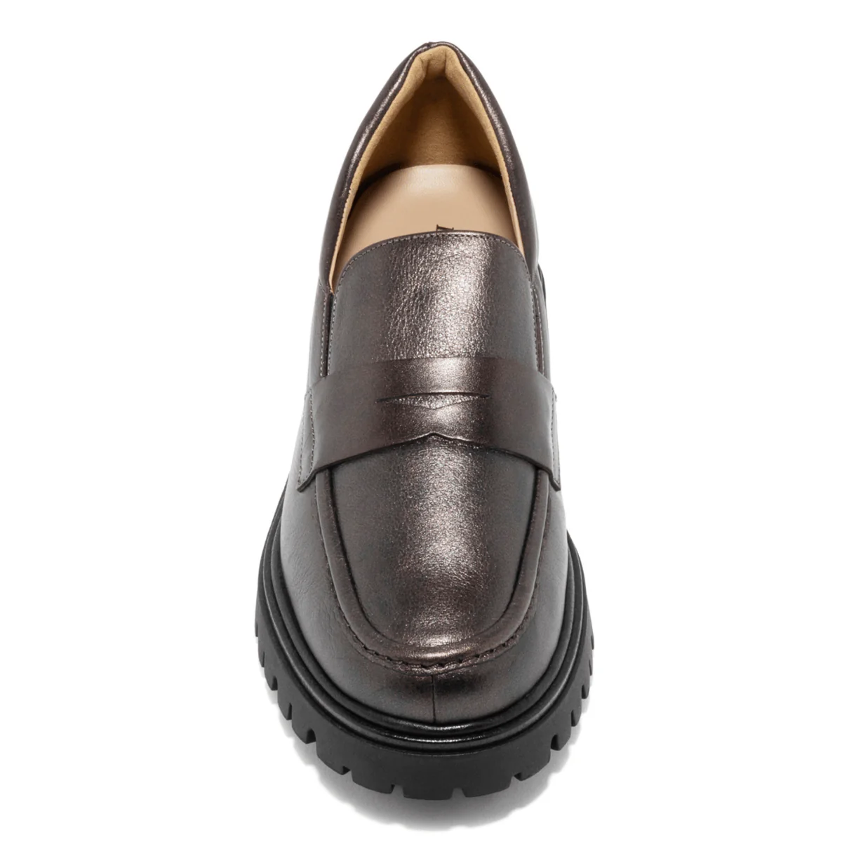 PieSanto Women's 245629-10 Metal Caoba Leather - Image 4