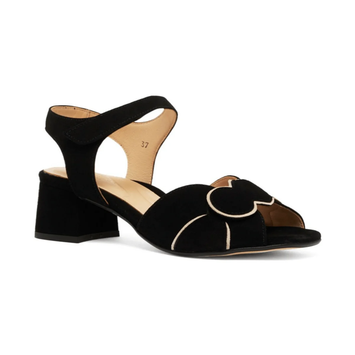 PieSanto Women's 250021 Black Suede - Image 2