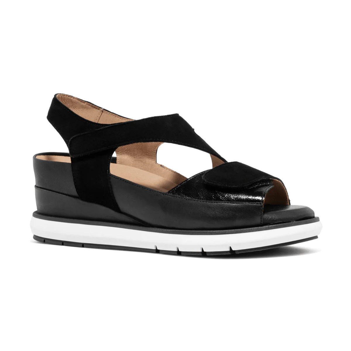 PieSanto Women's 260066 Black Suede - Image 2