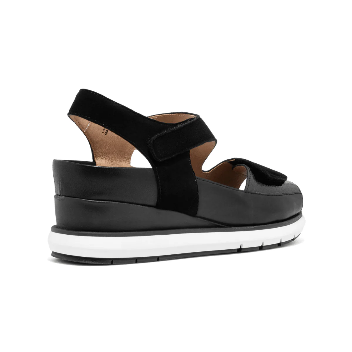 PieSanto Women's 260066 Black Suede - Image 3