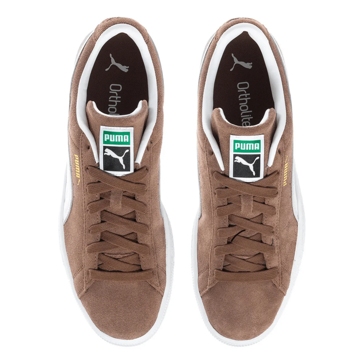 Puma Men's Suede Classic Brown/White - Image 5