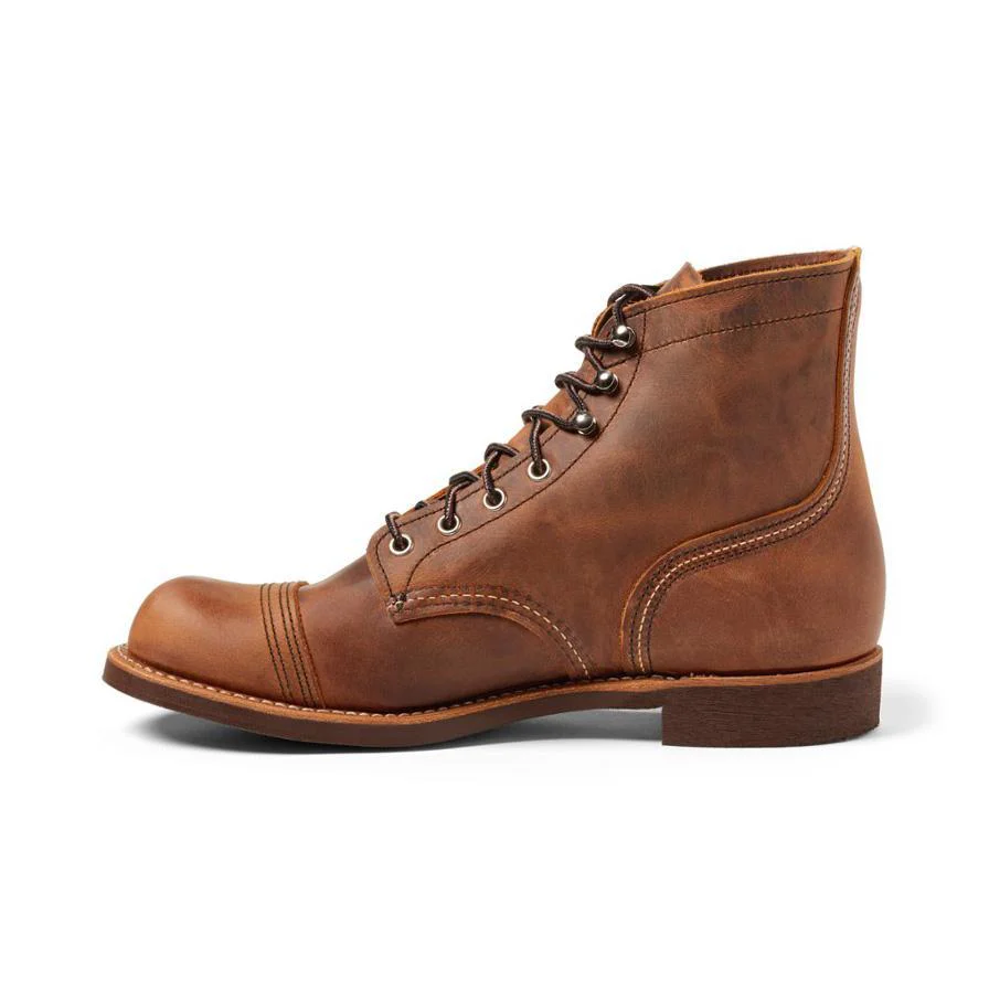 Red Wing Men's Iron Ranger 8085 Copper Rough & Tough - Image 2