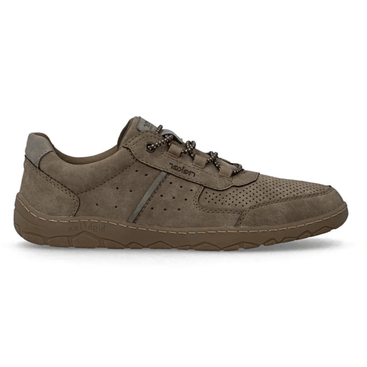 Rieker Men's 08351-64 Charcoal Perforated Leather