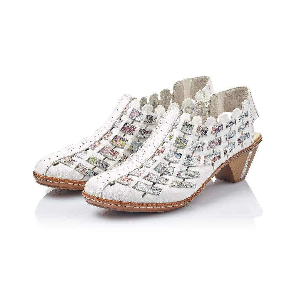 Rieker Women's 46778-80 Sina White Multi - Image 3