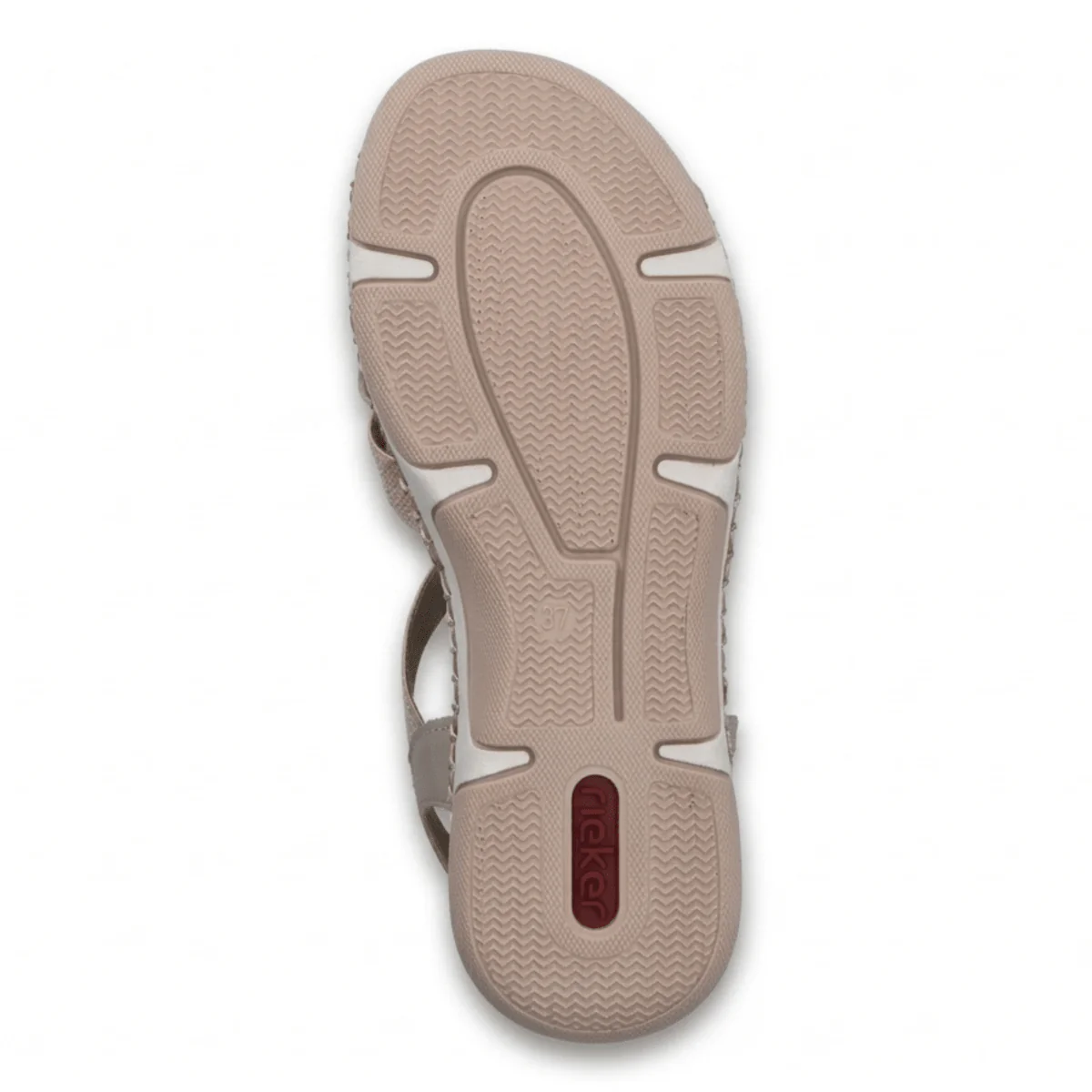 Rieker Women's 66201-62 Ginger/Beige - Image 9