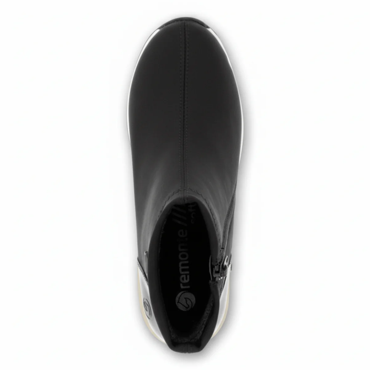 Rieker Women's D0T73-03 Black Stretch Waterproof - Image 7