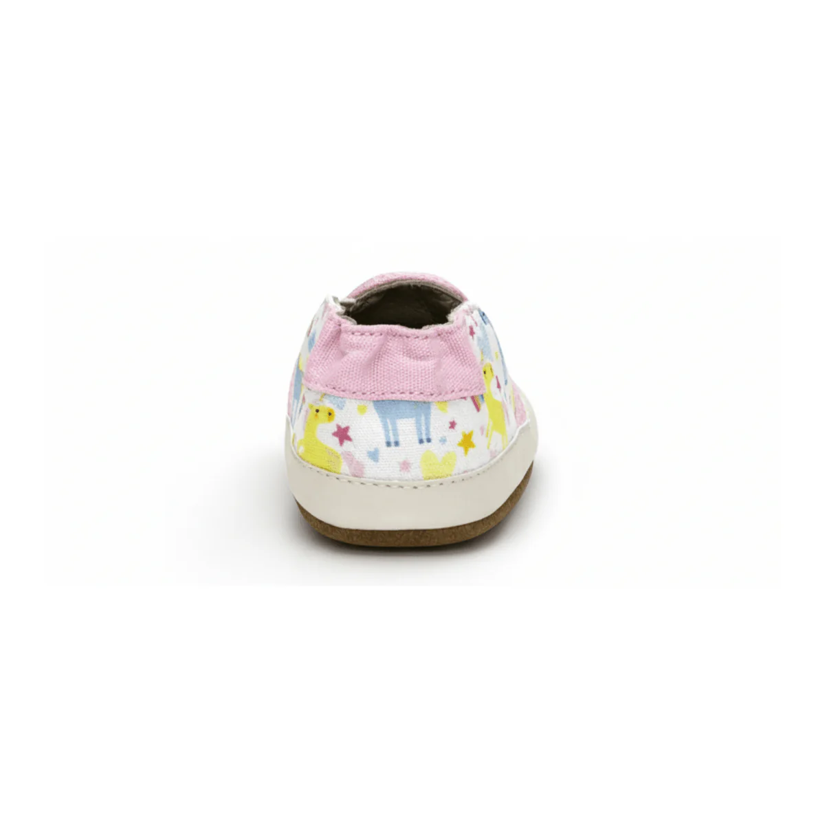Robeez Toddlers Mini Unicorn White/Pink Soft Soles - Image 4