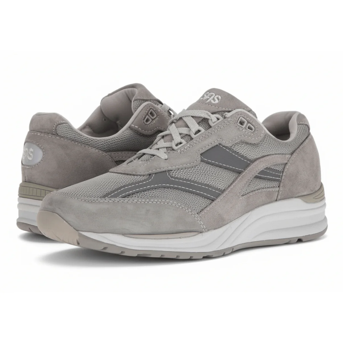 S A S Men's Journey Mesh Grey - Image 2