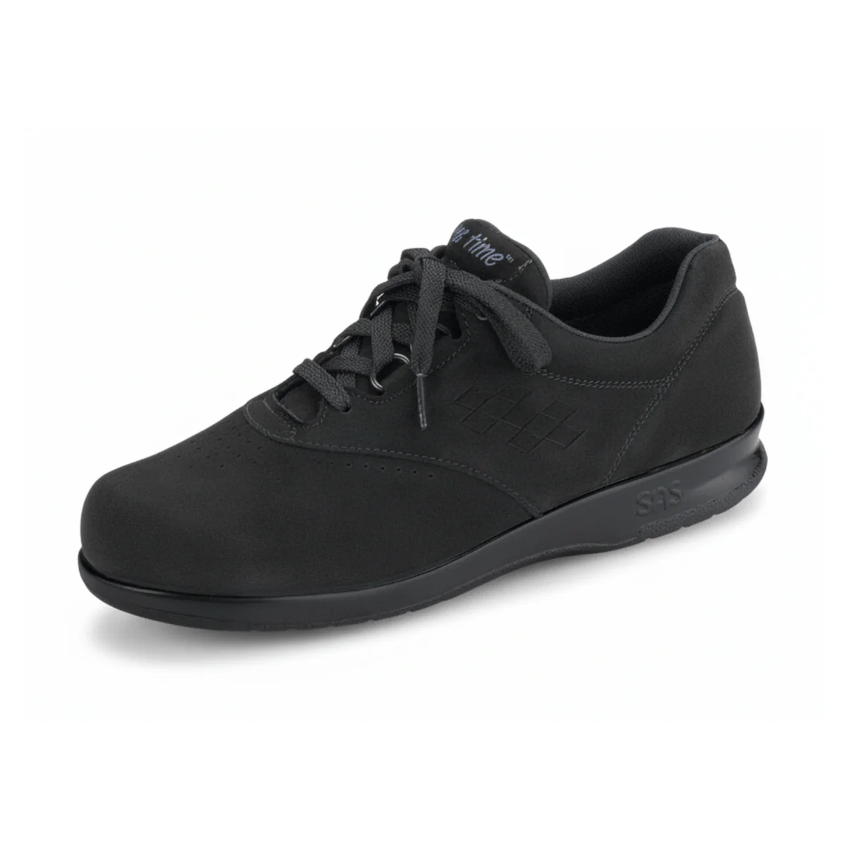 S A S Women's Free Time Charcoal Nubuck - Image 3