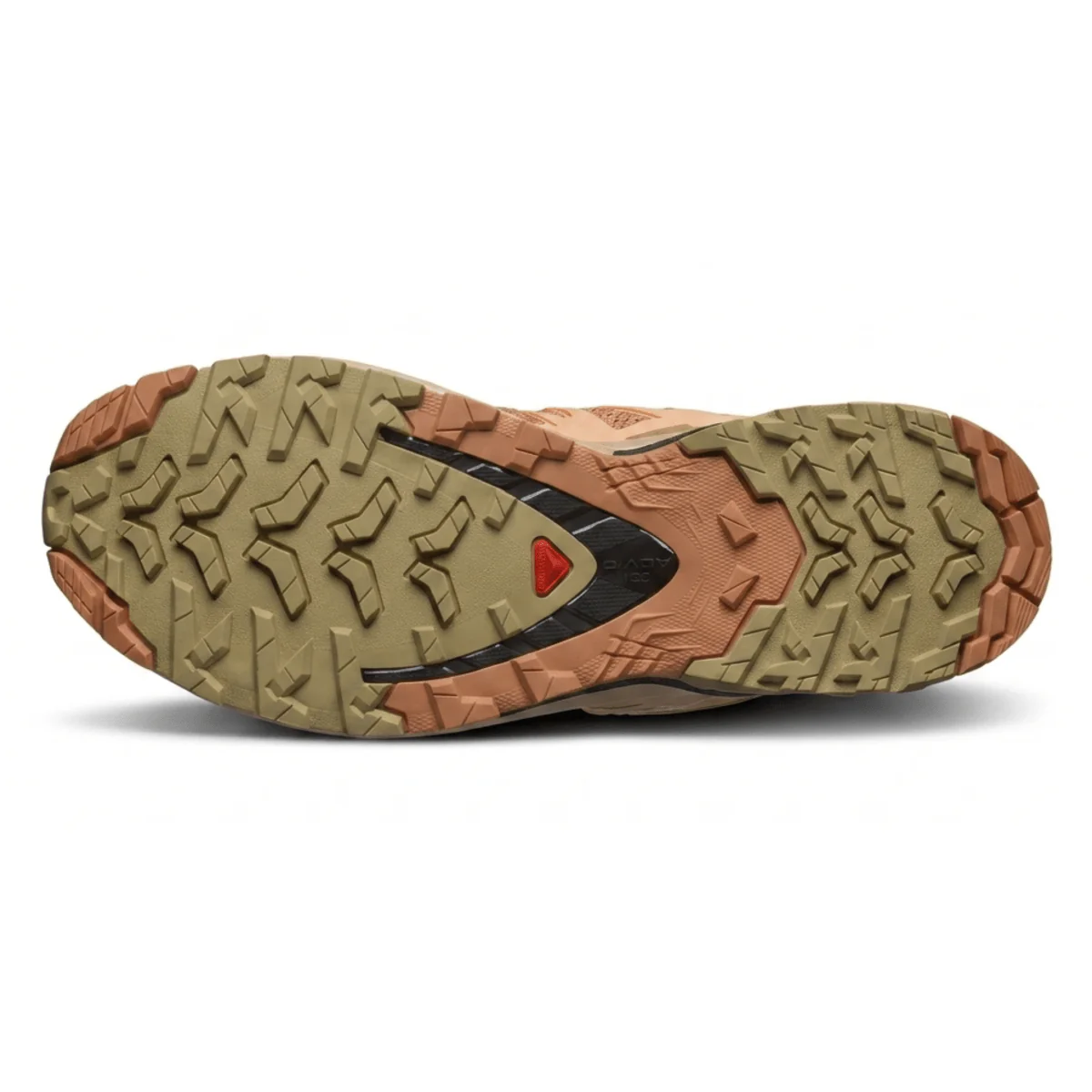 Salomon Women’s XA Pro 3D V9 Cork/Peach/Pink - Image 6