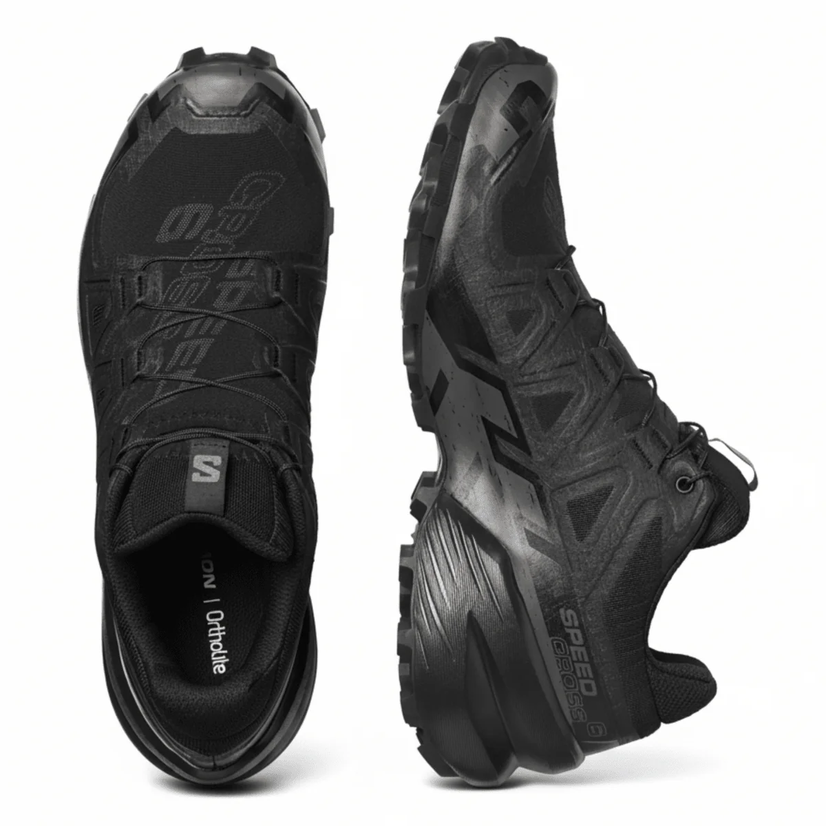 Salomon Women's Speedcross 6 Black/Phantom - Image 5