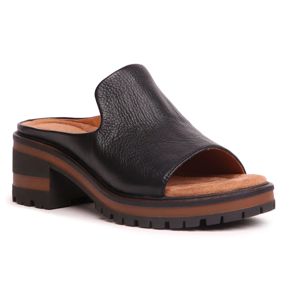 Salvia Women's Harper Black Pebble Nappa Leather - Image 2
