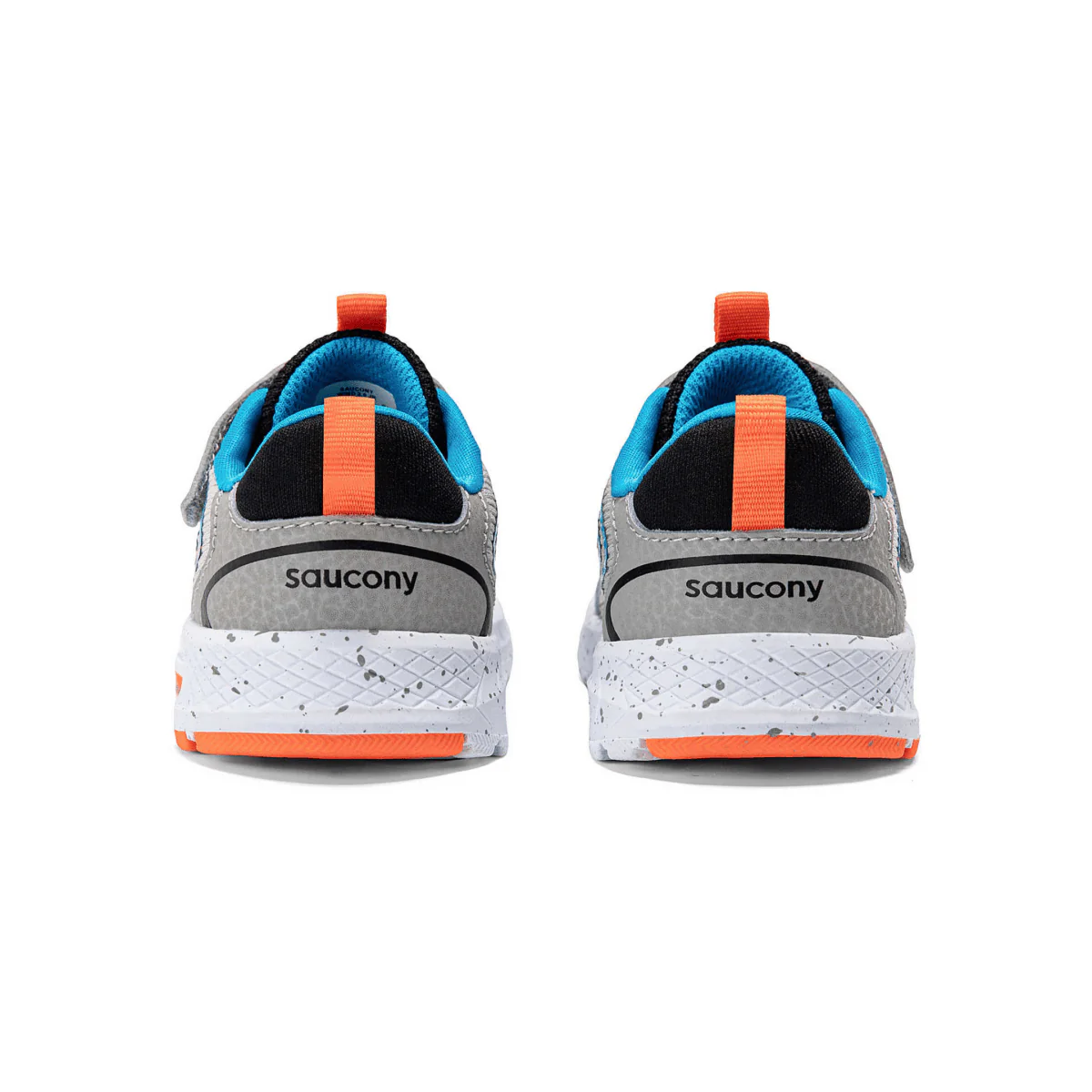 Saucony Toddlers Wind 3.0 Jr Black/Grey - Image 3