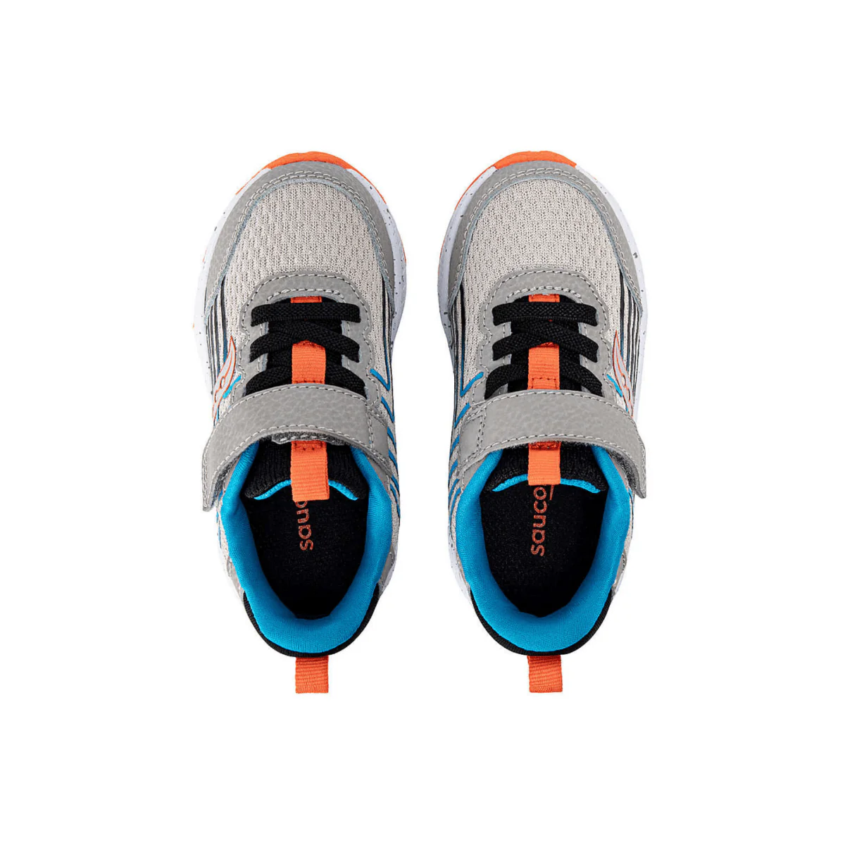 Saucony Toddlers Wind 3.0 Jr Black/Grey - Image 4