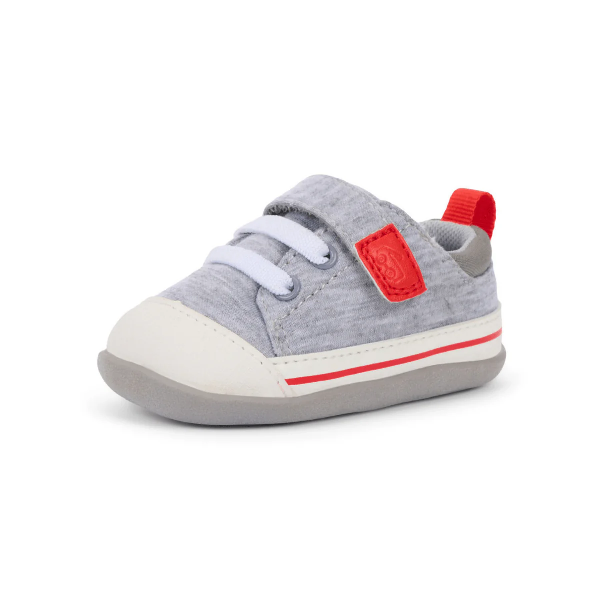 See Kai Run Toddlers Stevie Mini Grey Jersey/Red - Image 4