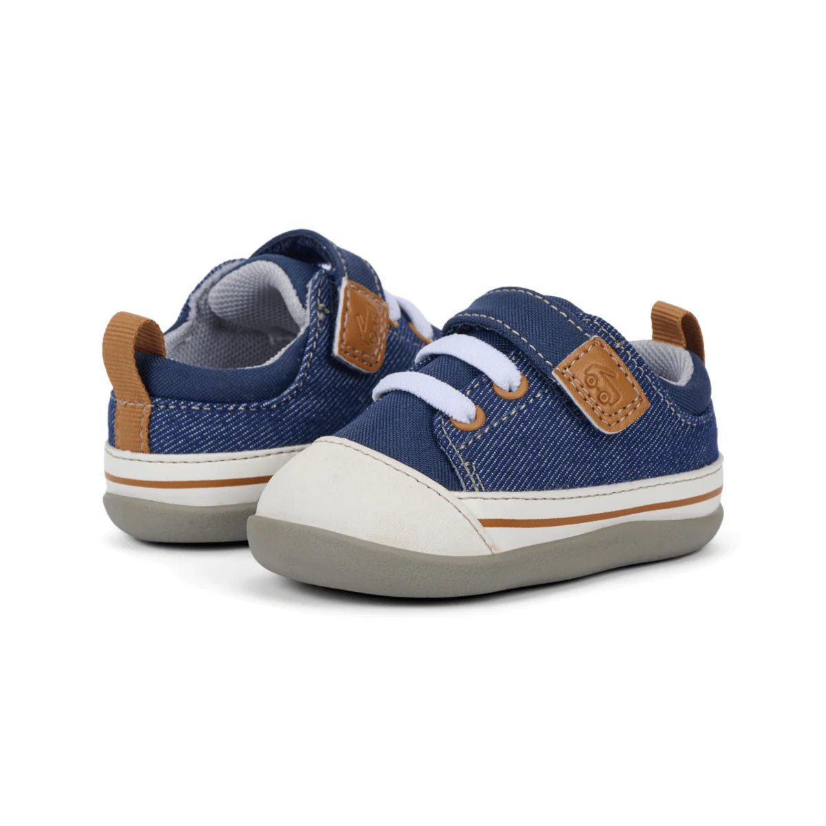 See Kai Run Toddlers Stevie Mini Navy Denim - Image 5