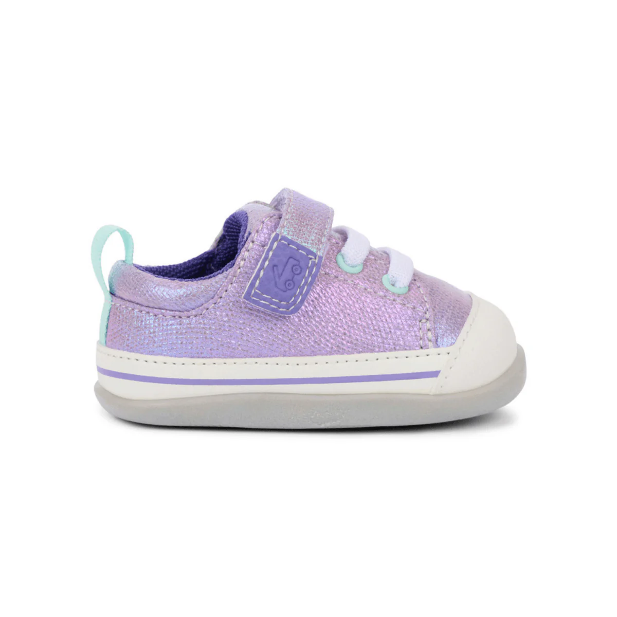See Kai Run Toddlers Stevie Mini Purple Metallic