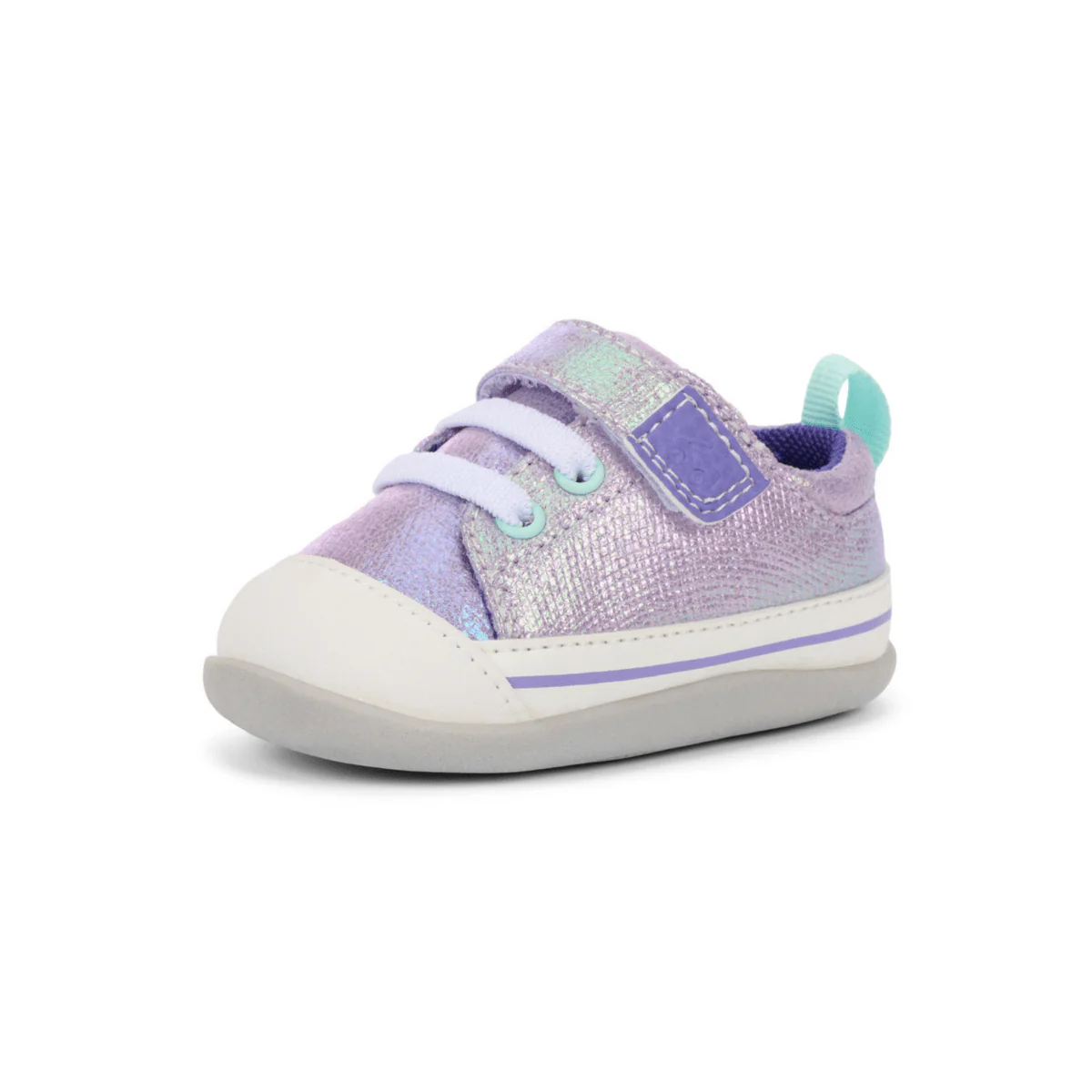 See Kai Run Toddlers Stevie Mini Purple Metallic - Image 3
