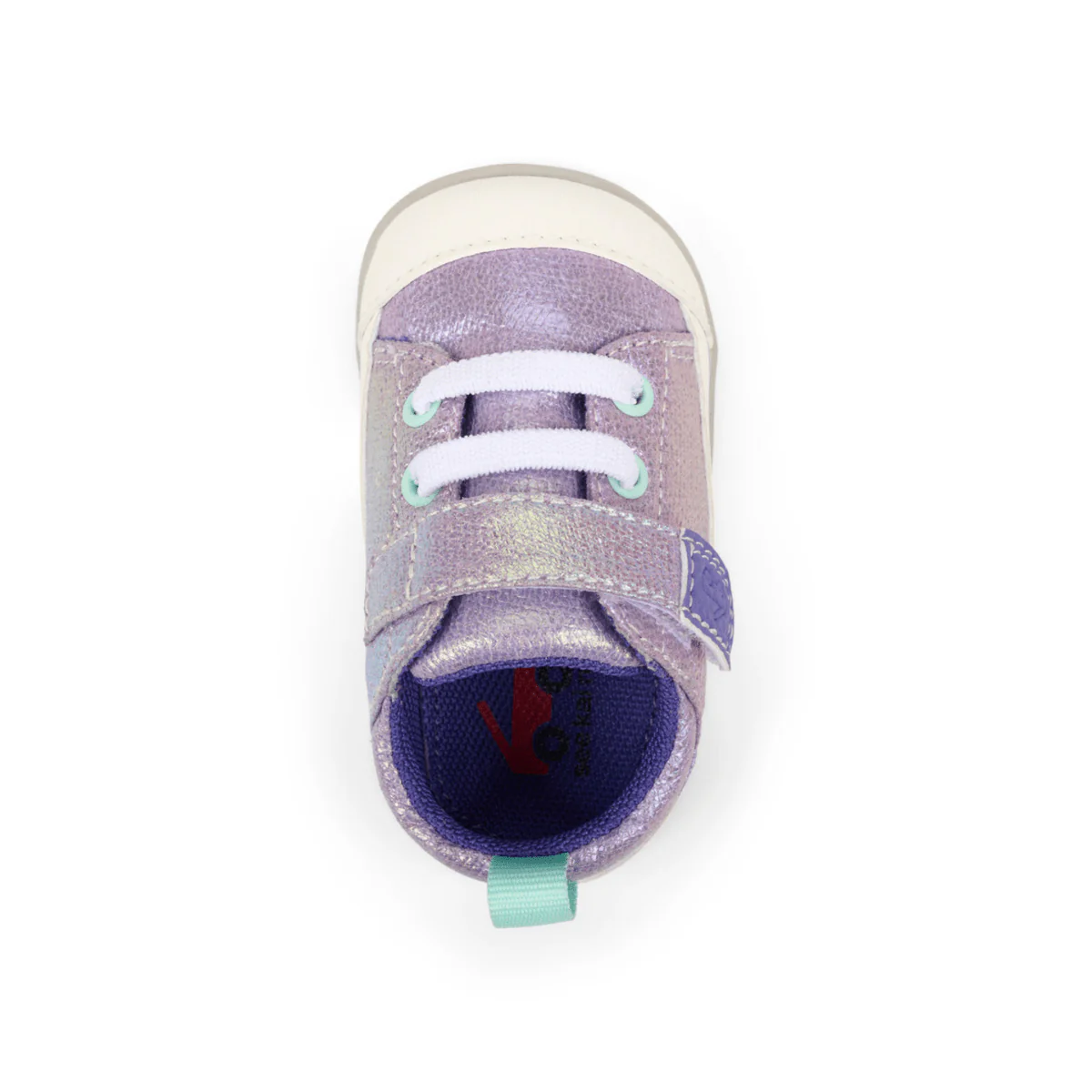 See Kai Run Toddlers Stevie Mini Purple Metallic - Image 5