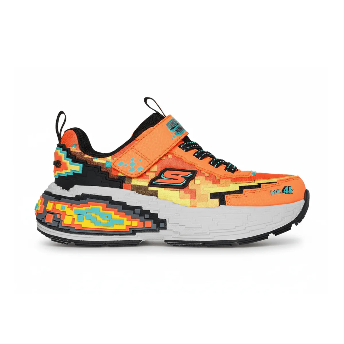 Skechers Boys 402160L Orange/Black Mega Craft